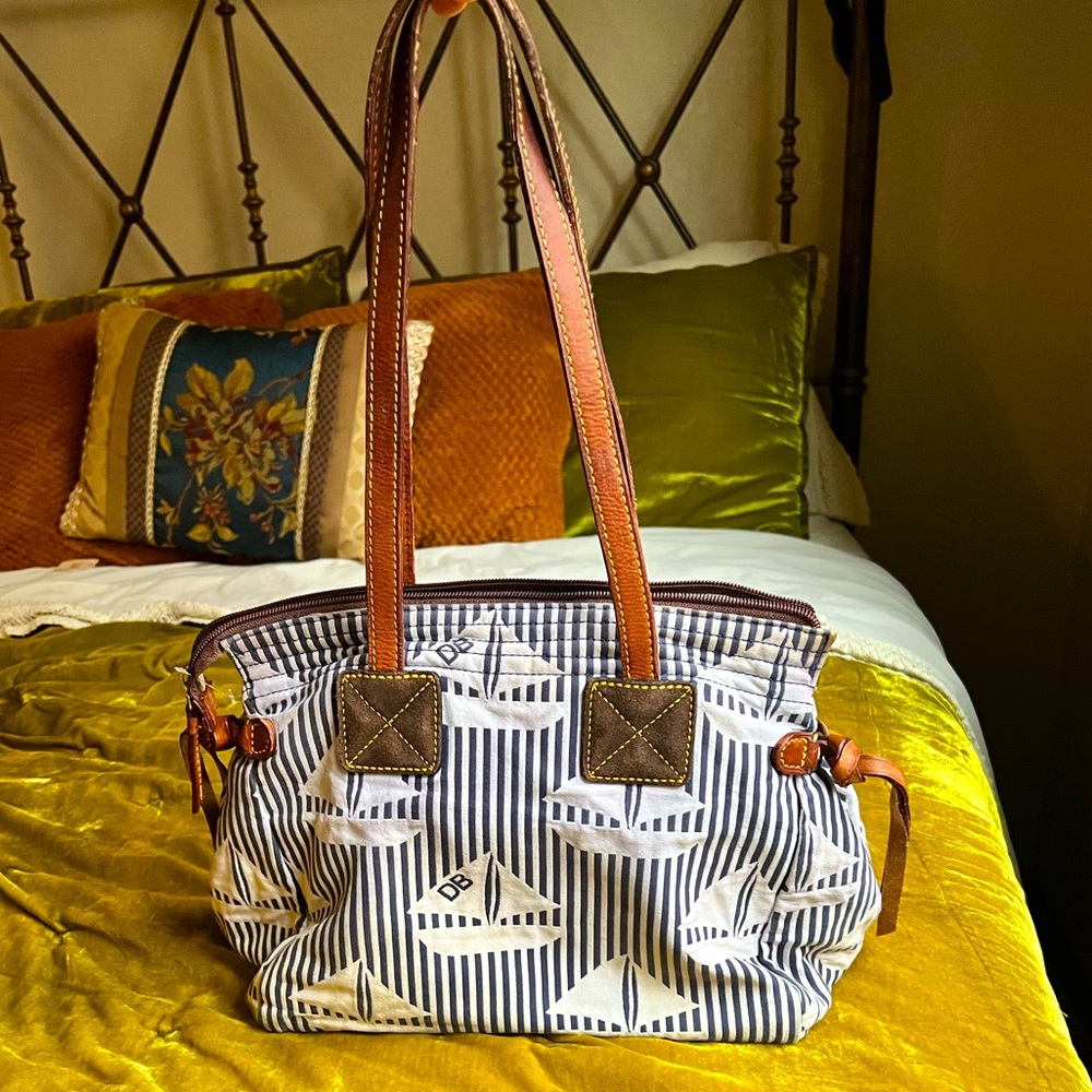Dooney & Bourke Sailboat Pattern Purse